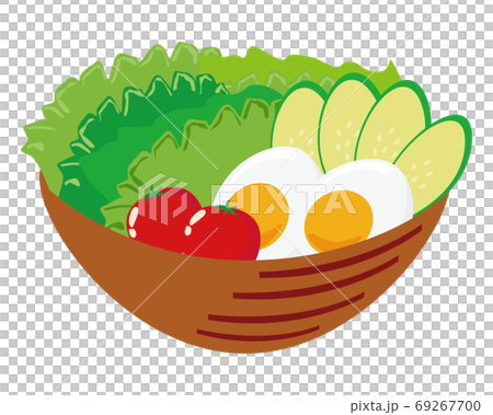 Vector illustration of salad Vector illustration of salad 69267700