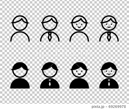 Male icon... - Stock Illustration [69269978] - PIXTA