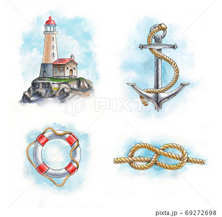 Nautical objects Nautical objects 69272698