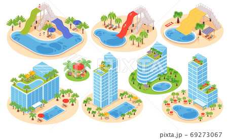 Hotel Water Park Set 69273067