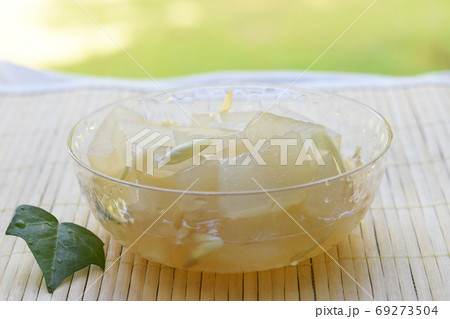 冬瓜の冷茹で 冬瓜の冷茹で 69273504