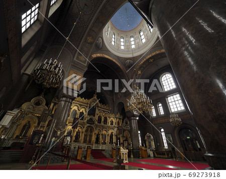 フィンランド・ヘルシンキ 生神女就寝大聖堂 内部 Uspenski Church, Helsinki 69273918