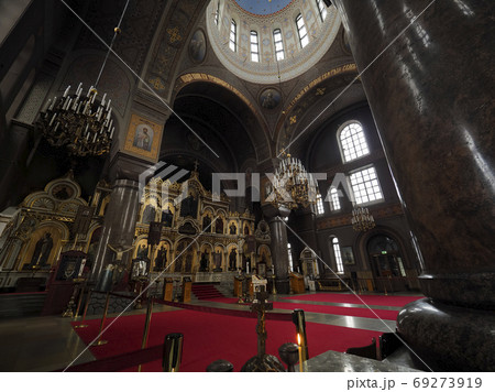 フィンランド・ヘルシンキ 生神女就寝大聖堂 内部 Uspenski Church, Helsinki 69273919