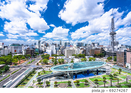 《愛知県》名古屋都市風景・オアシス21 《愛知県》名古屋都市風景・オアシス21 69274267