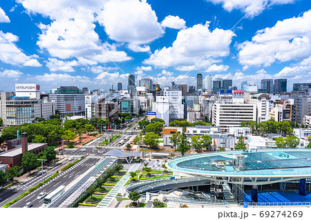 《愛知県》名古屋都市風景・オアシス21 《愛知県》名古屋都市風景・オアシス21 69274269