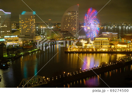 みなとみらいの夜景 みなとみらいの夜景 69274500