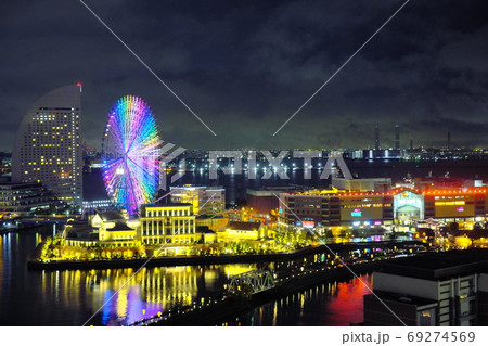 みなとみらいの夜景 みなとみらいの夜景 69274569