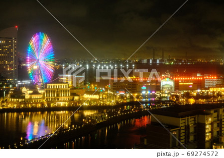 みなとみらいの夜景 みなとみらいの夜景 69274572