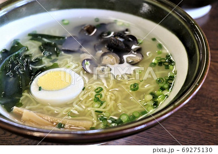十三湖で食べるしじみラーメン 69275130