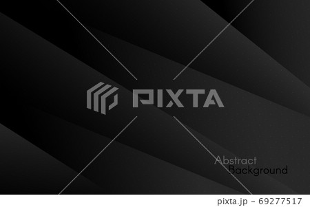 Dark background. Abstract black layers. Modern geometric design. Simple template for web, advertisement, poster, banner. Trendy shape concept. Vector illustration Dark background. Abstract black layers. Modern geometric design. Simple template for web, advertisement, poster, banner. Trendy shape concept. Vector illustration 69277517