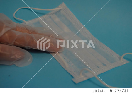 the female hand with manicure is hidden the female hand with manicure is hidden 69278731