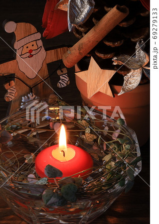 クリスマスイメージキャンドル クリスマスイメージキャンドル 69279133