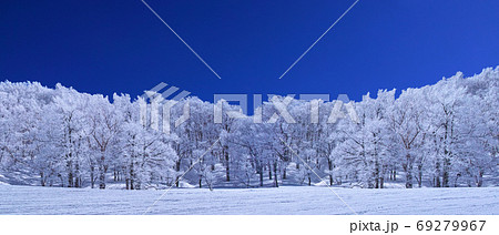 蔵王の雪景色（パノラマ） 69279967