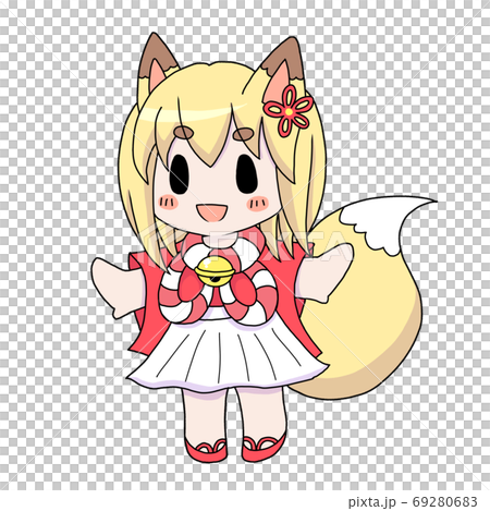 變形變形狐狸女孩 變形變形狐狸女孩 69280683