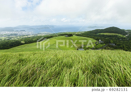 長崎県五島列島 福江島 鬼岳、鬼岳からの景色 長崎県五島列島 福江島 鬼岳、鬼岳からの景色 69282131