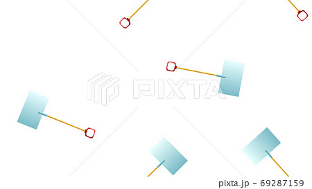 Red Garden trowel spade or shovel icon isolated Red Garden trowel spade or shovel icon isolated 69287159