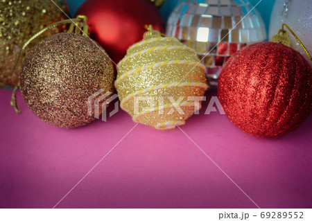 Many different multicolored colored red yellow 69289552