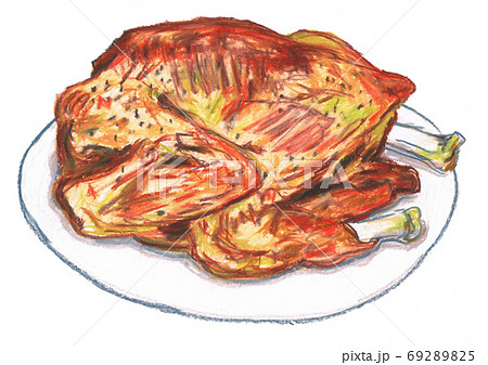 ターキーのイラスト素材 6925