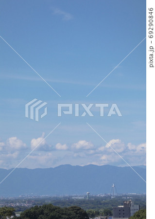 犬山市から一宮市方面をのぞむ(縦位置) 犬山市から一宮市方面をのぞむ(縦位置) 69290846