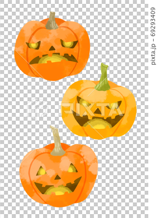 Three brothers jack o lantern - Stock Illustration [69293409] - PIXTA