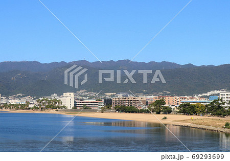 西宮市 御前浜の風景 西宮市 御前浜の風景 69293699