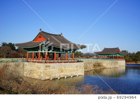 雁鴨池 景色 風景 69294964