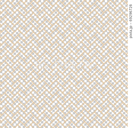 桧垣文様　そのまま使えるシームレスパターン 69296726