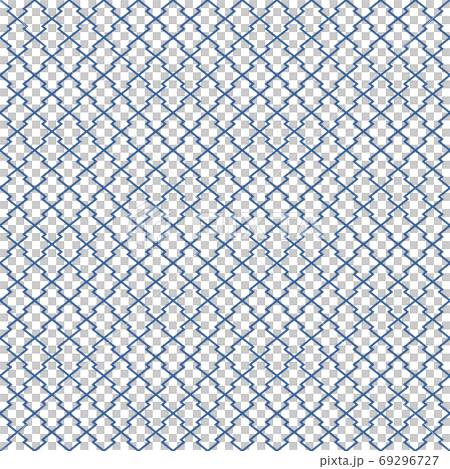 松皮菱文様　そのまま使えるシームレスパターン 69296727