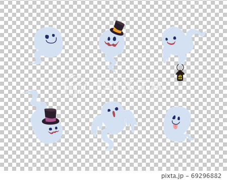 可愛いおばけのキャラクターイラスト 69296882