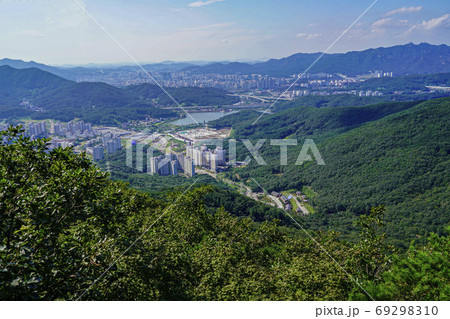 龍仁市 白雲山 景色 69298310