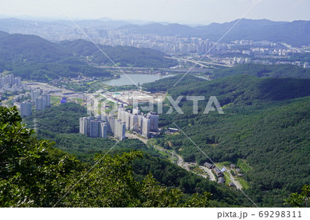 龍仁市 白雲山 景色 69298311