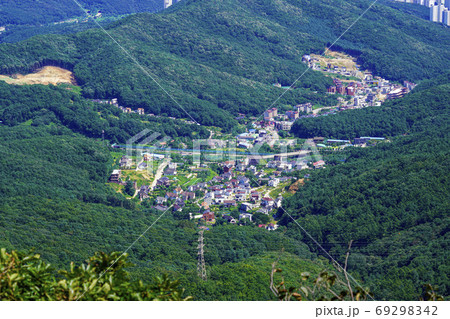 龍仁市 白雲山 景色 69298342