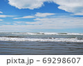 ニュージーランドの海と空の境界線。 69298607