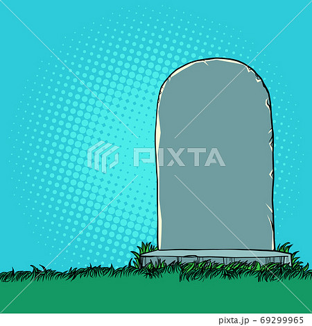 Tombstone monument in the cemetery Tombstone monument in the cemetery 69299965