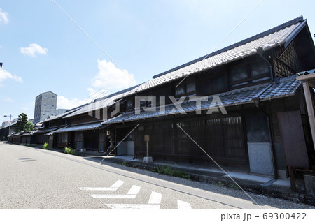 中山道 鵜沼宿 古い町並み 中山道 鵜沼宿 古い町並み 69300422
