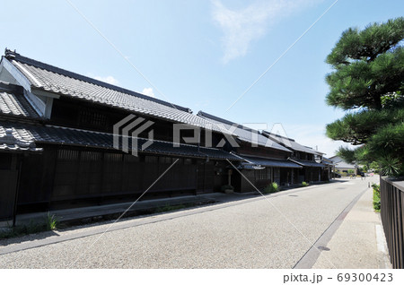 中山道 鵜沼宿 古い町並み 中山道 鵜沼宿 古い町並み 69300423