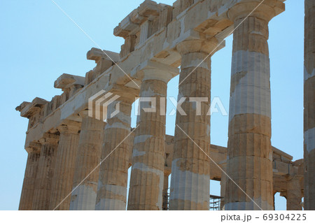 Parthenon temple in Acropolis Hill in Athens, 69304225