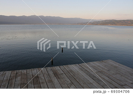 background scene on Lake background scene on Lake 69304706