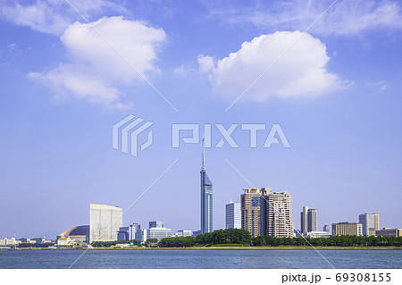 福岡タワーのある風景 福岡タワーのある風景 69308155