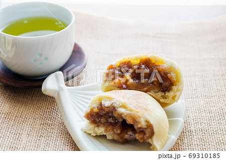 信州名物おやきとお茶 くるみ味噌 信州名物おやきとお茶 くるみ味噌 69310185