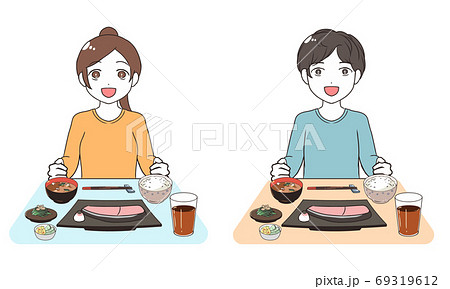 食事を行う 69319612