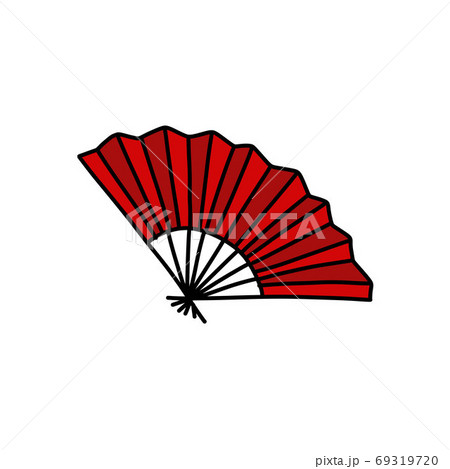 fan doodle icon, vector doodle cute illustration fan doodle icon, vector doodle cute illustration 69319720