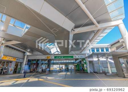 日本の川崎都市景観 JR登戸駅などを望む 日本の川崎都市景観 JR登戸駅などを望む 69320962