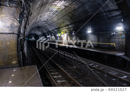 筒石駅：ホーム 69321027