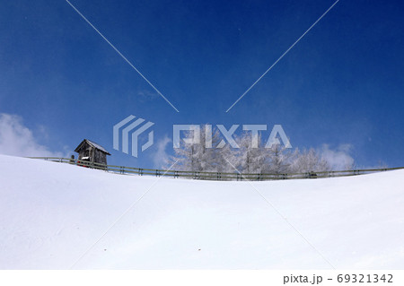 風景 大関嶺 冬 69321342