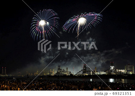 夜景 兄山江 風景 69321351