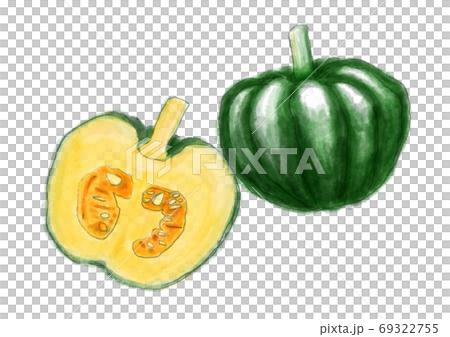Pumpkin_D hand-painted_no characters Pumpkin_D hand-painted_no characters 69322755