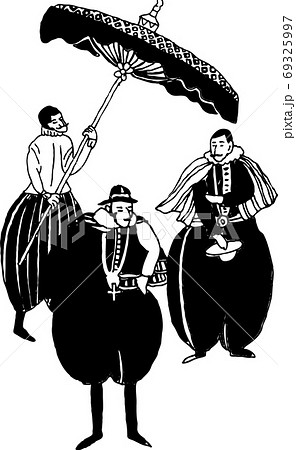 長崎出島　オランダ人 69325997