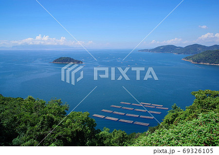 万葉の岬から見る瀬戸内の眺望 69326105