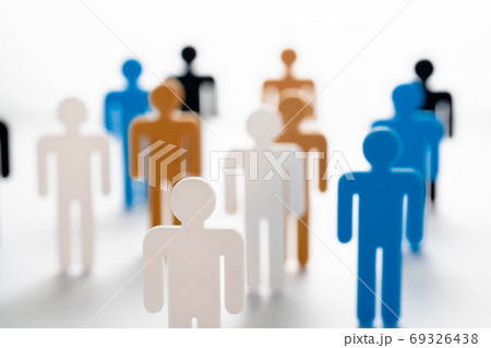 人　ダイバーシティ　模型　市民　イメージ 69326438